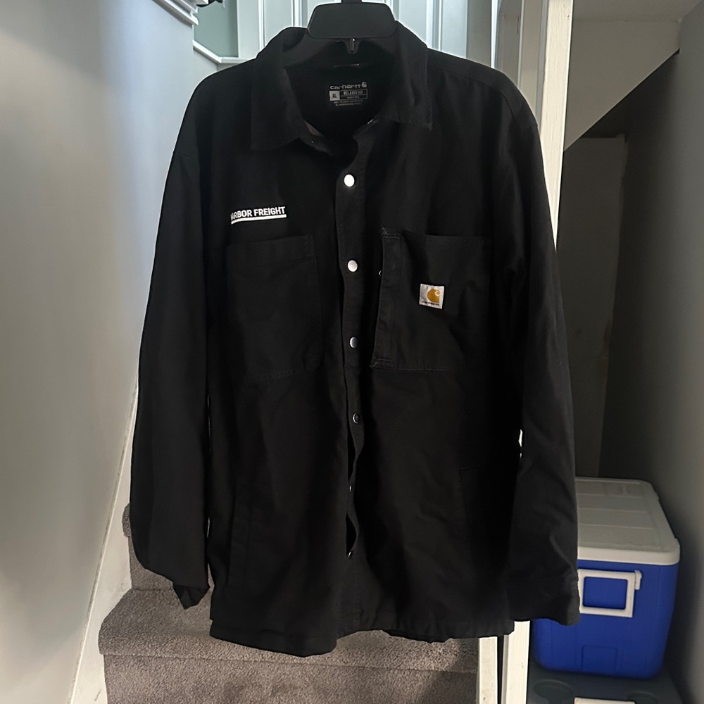 Harbor Freight Carhartt Black Men's Jacket